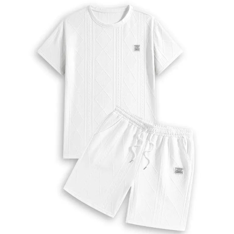 Jacquard Athleisure Matching Set