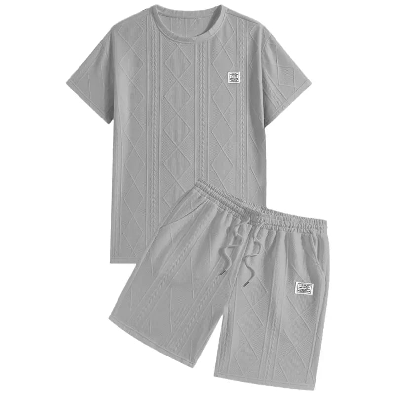 Jacquard Athleisure Matching Set