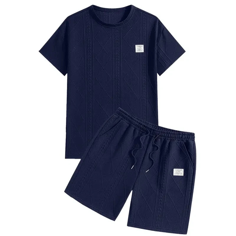 Jacquard Athleisure Matching Set