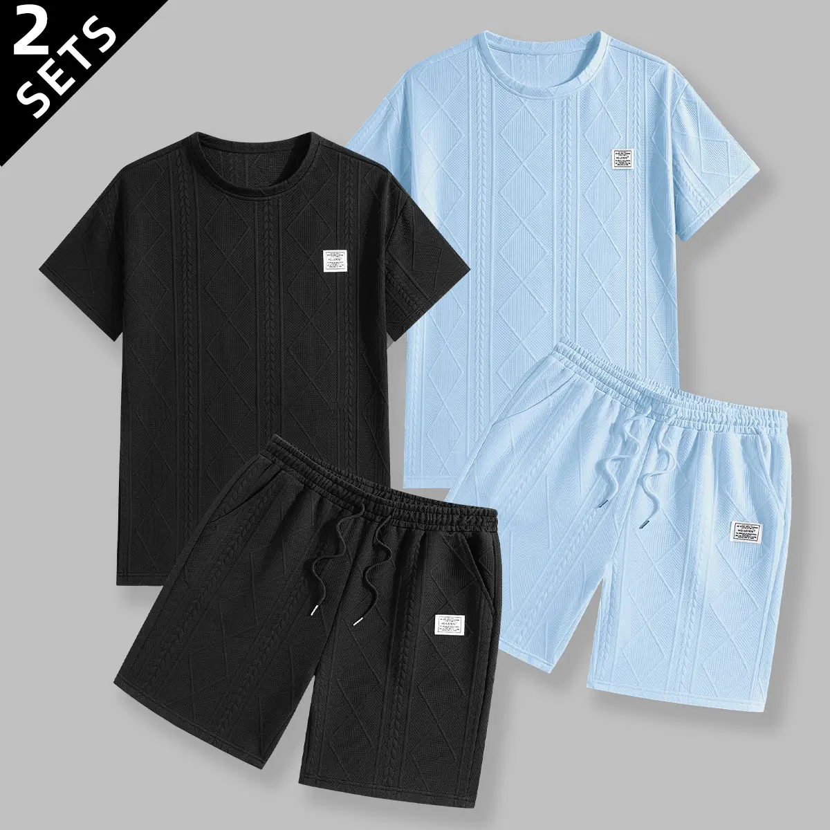 Jacquard Athleisure Matching Set