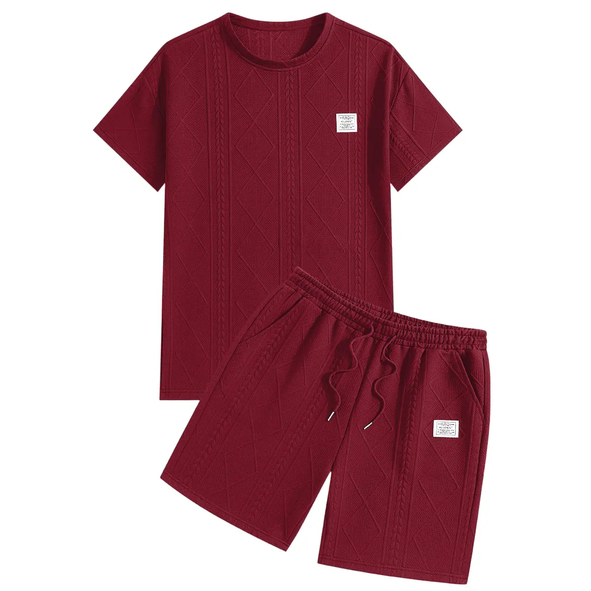 Jacquard Athleisure Matching Set