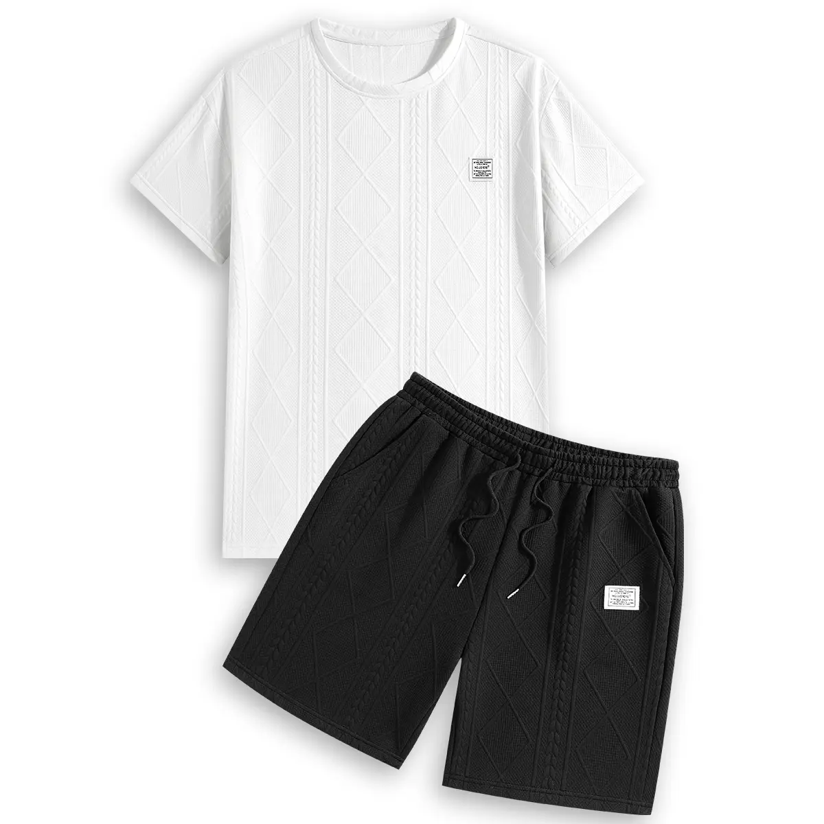 Jacquard Athleisure Matching Set