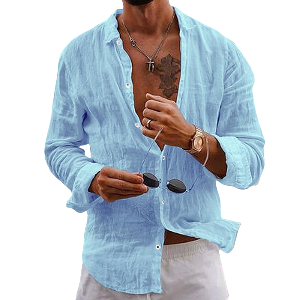 Anderson Linen Shirt, Buy One Get One Free for $32 (Limited Time Offer).