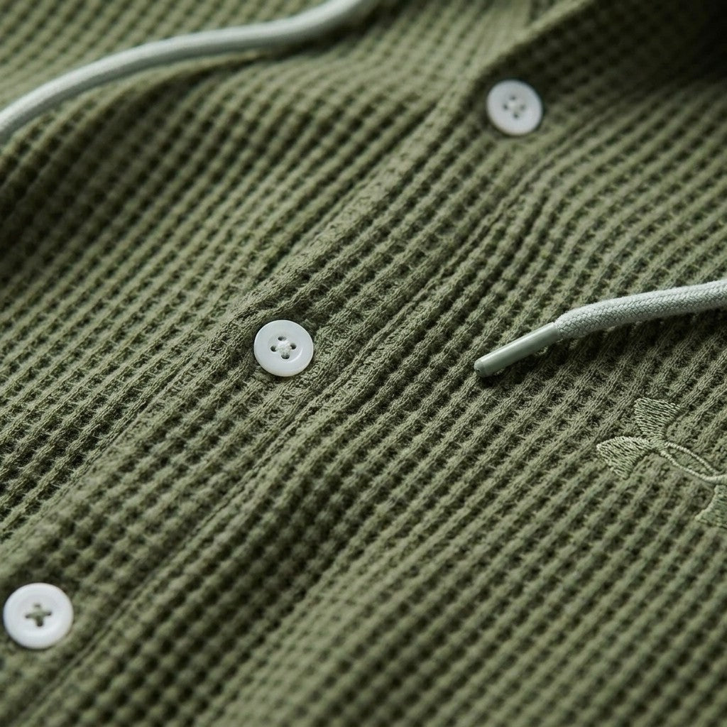 UA™ Waffle Knit Hooded Shirt