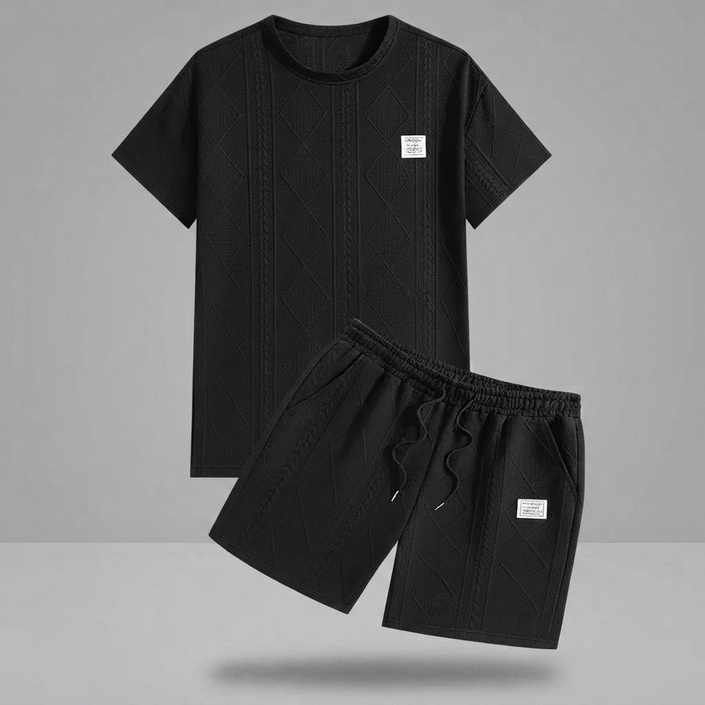 Jacquard Athleisure Matching Set